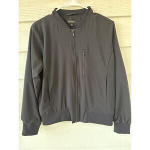 **BANANA REPUBLIC** Black Bomber Style Jacket Women's Size Small